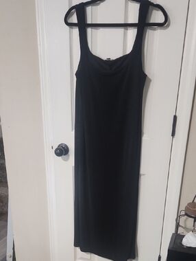 chinese dress ladies Lace Trim Midi Slip Dress | Modern Satin Elegance